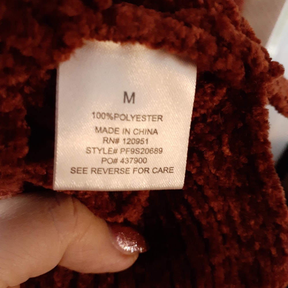 PINK ROSE Size M LS Russ Color - Picture 4 of 6